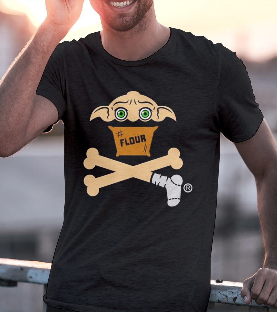 Kitchen Elf Crossbones Preorder Flour Iconic T-Shirt