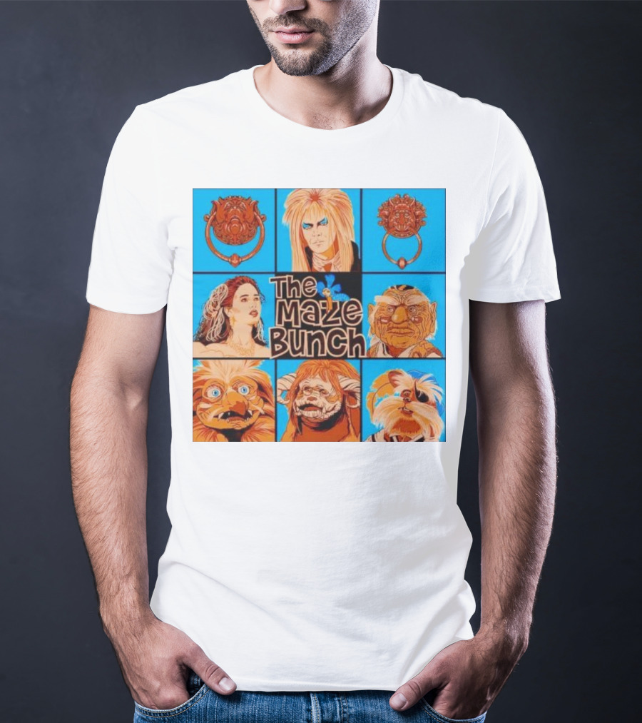 The Maze Bunch Labyrinth Tribute Icons T-Shirt