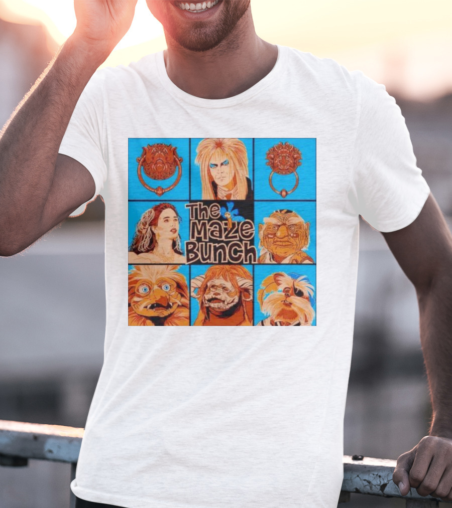 The Maze Bunch Labyrinth Tribute Icons T-Shirt