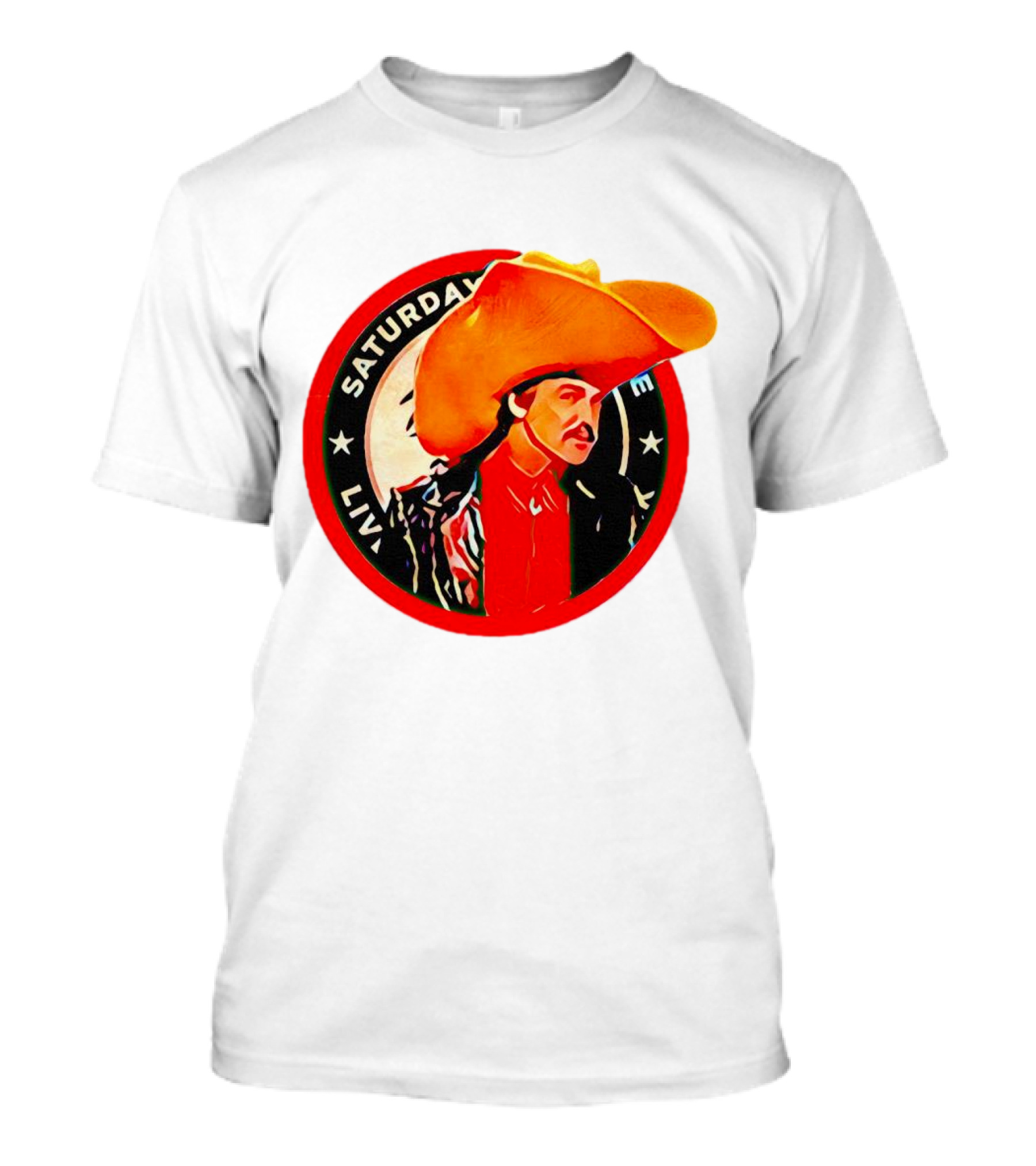Turd Ferguson Saturday Live Big Hat Circle T-Shirt