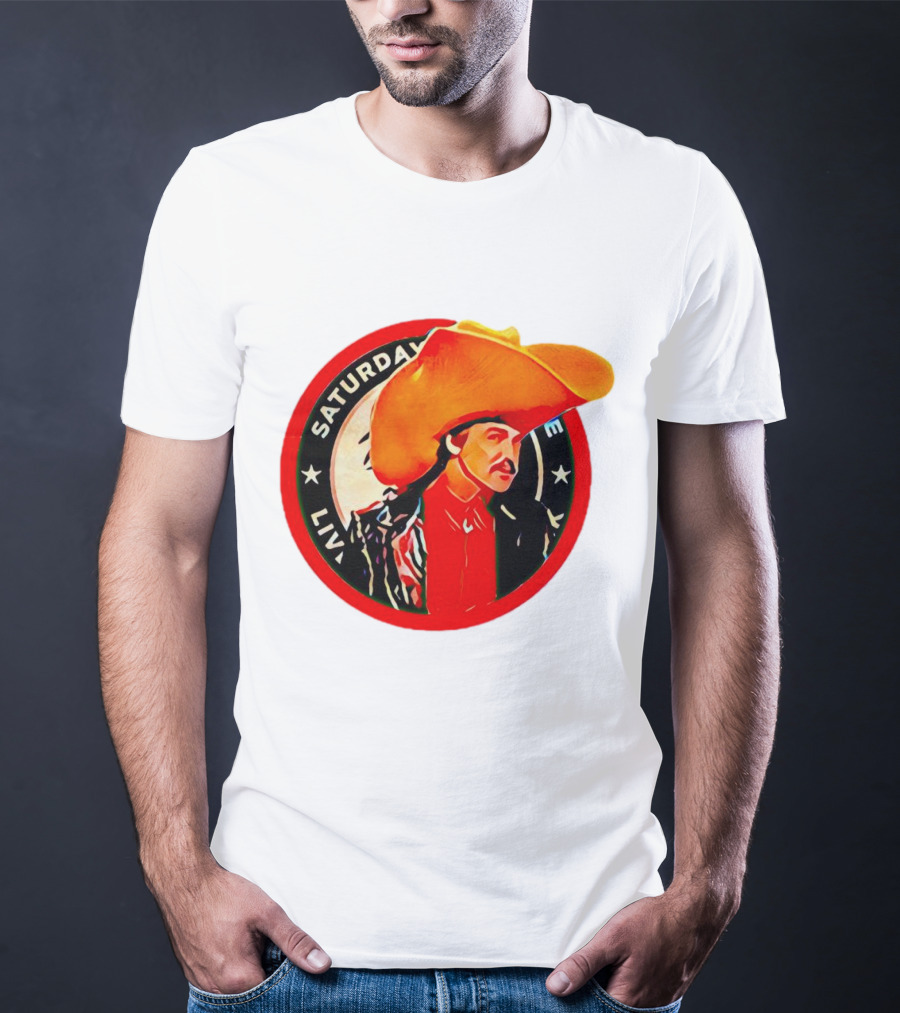 Turd Ferguson Saturday Live Big Hat Circle T-Shirt