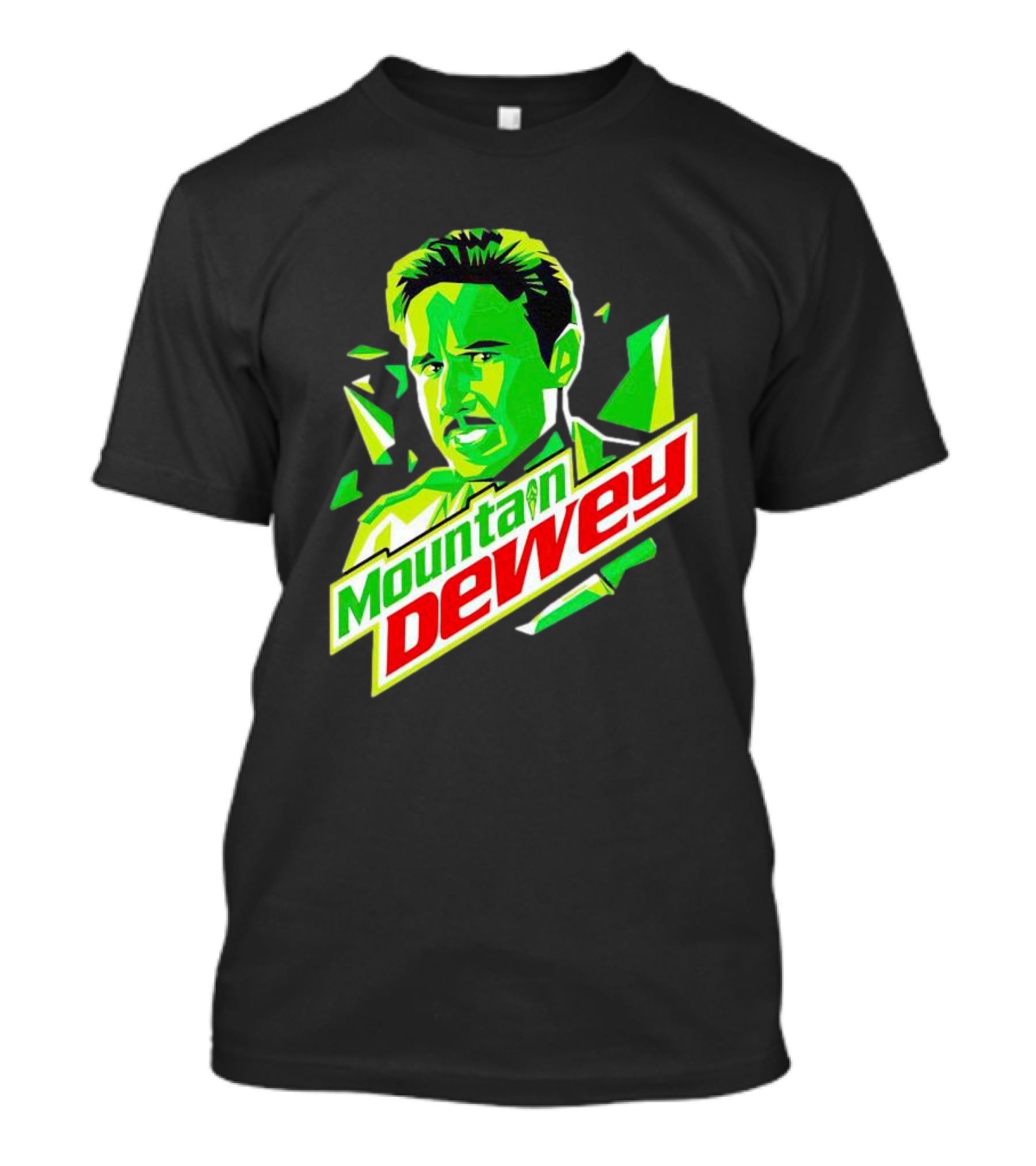 Mountain Dewey Riley Retro Green T-Shirt