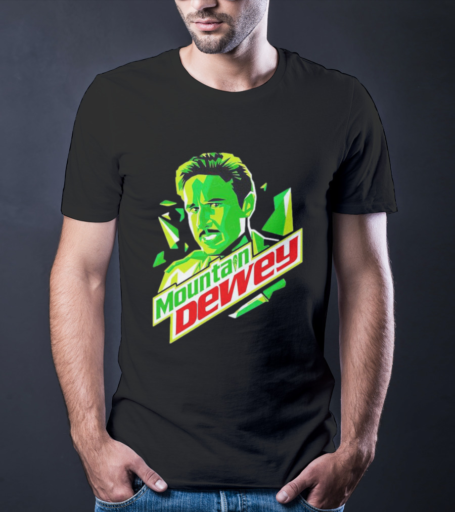 Mountain Dewey Riley Retro Green T-Shirt