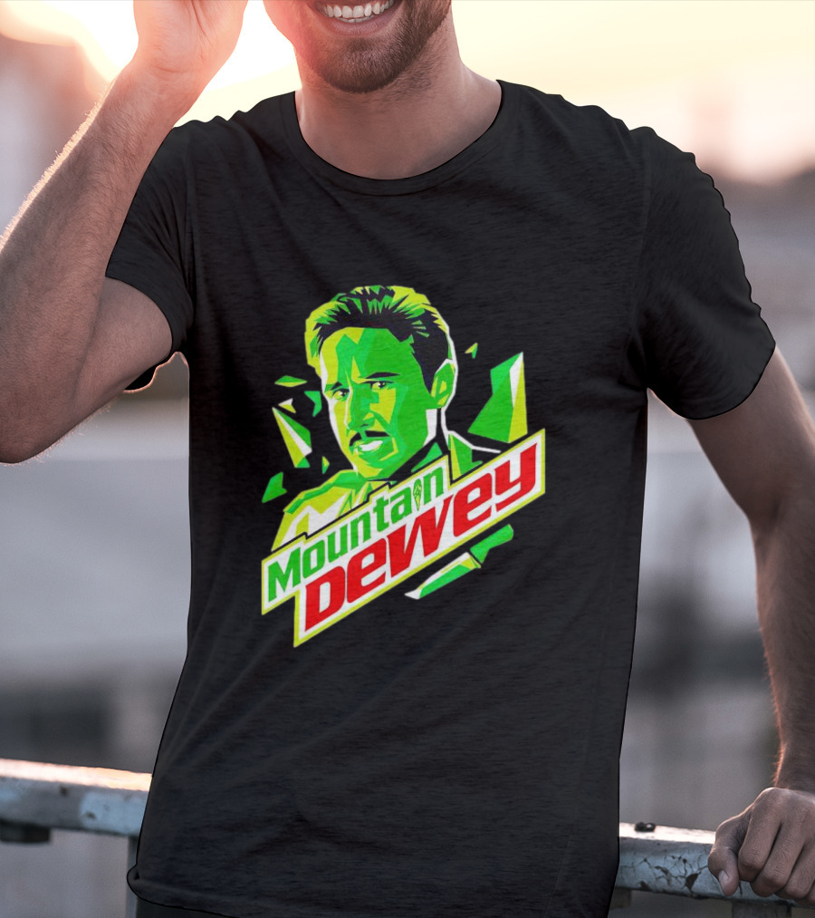 Mountain Dewey Riley Retro Green T-Shirt