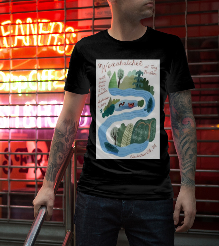 Waxahatchee At Ting Pavilion With Snail Mail And MJ Lenderman Charlottesville VA September 8 T-Shirt