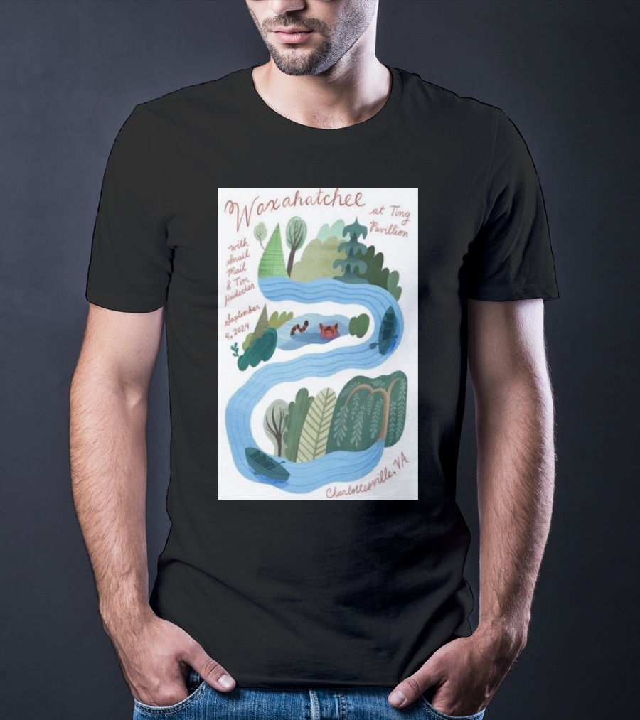 Waxahatchee At Ting Pavilion With Snail Mail And MJ Lenderman Charlottesville VA September 8 T-Shirt
