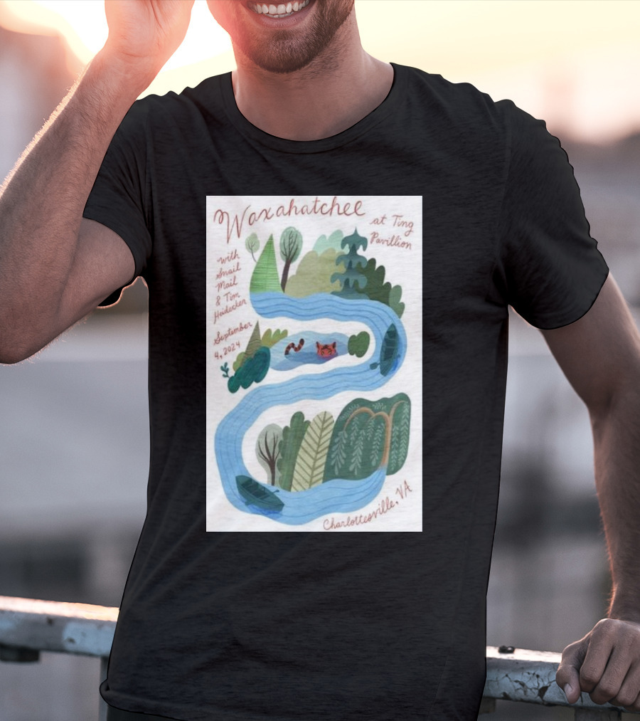 Waxahatchee At Ting Pavilion With Snail Mail And MJ Lenderman Charlottesville VA September 8 T-Shirt