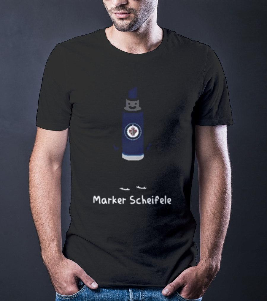 Winnipeg Jets Marker Scheifele Hockey Player T-Shirt
