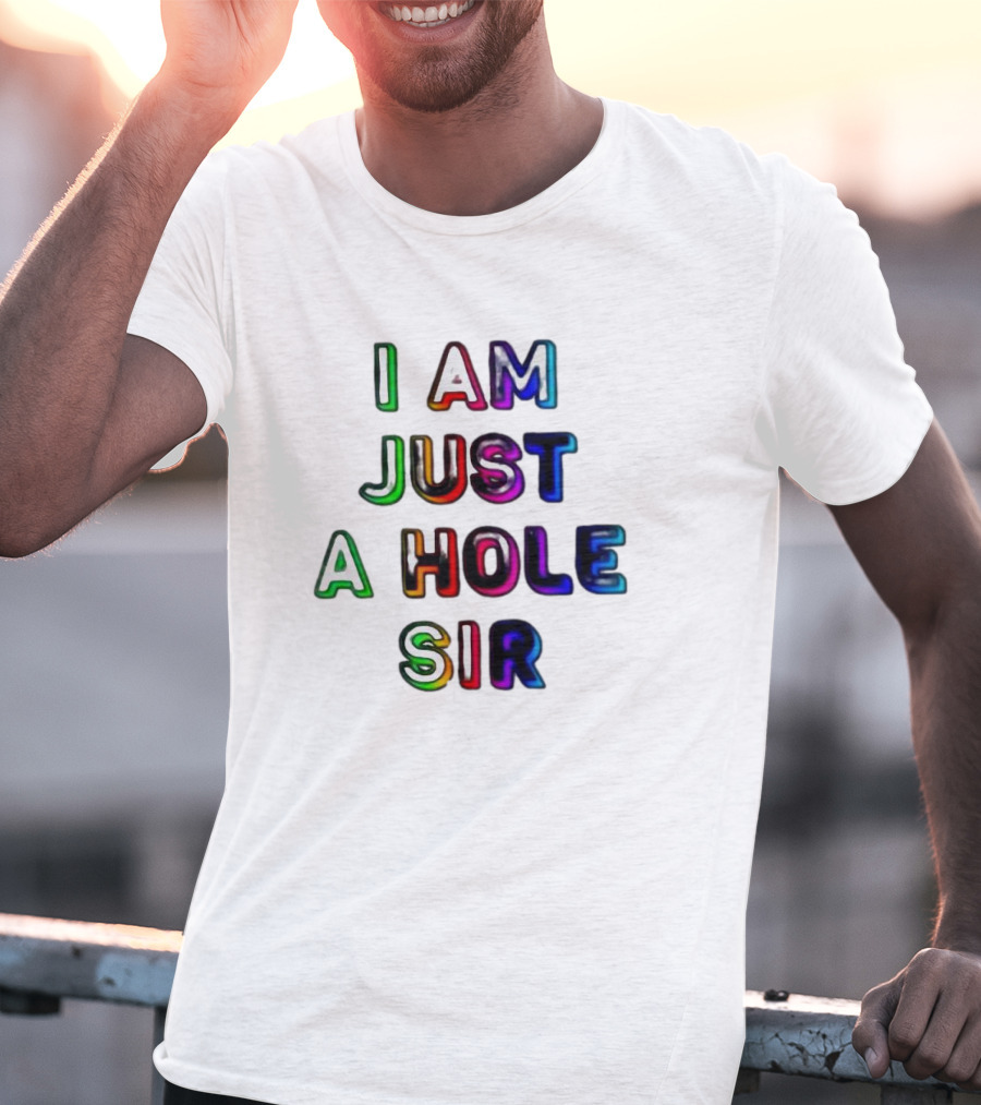 I Am Just A Hole Sir T-Shirt