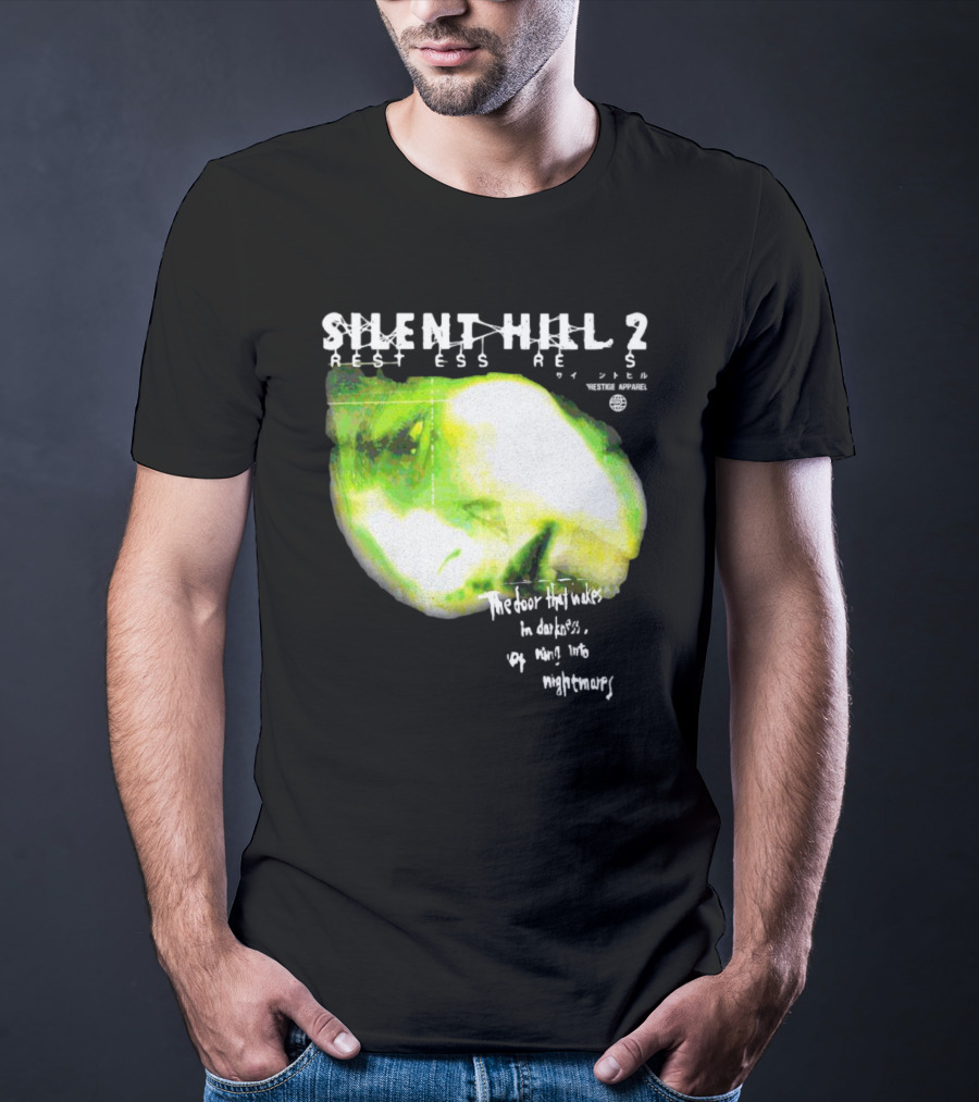 Silent Hill 2 Restless Dreams The Door That Wakes In Darkness Opens Into Nightmares T-Shirt
