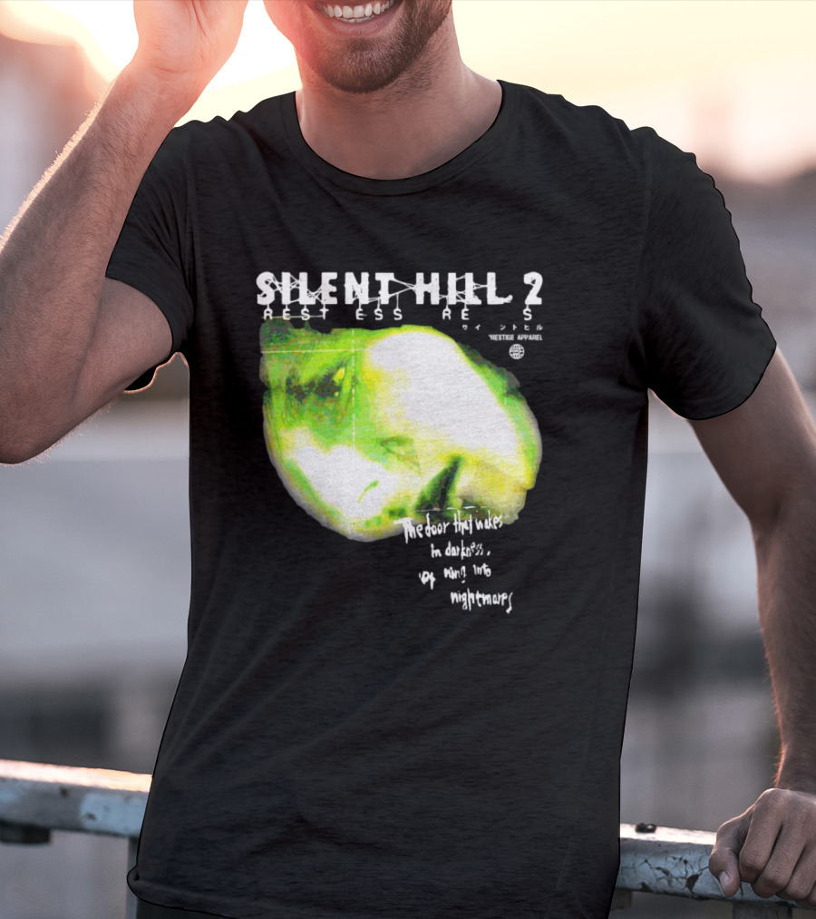 Silent Hill 2 Restless Dreams The Door That Wakes In Darkness Opens Into Nightmares T-Shirt