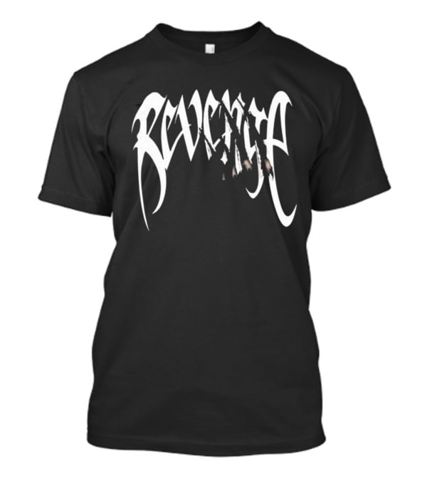 Revenge Distorted Arch Logo Gothic T-Shirt