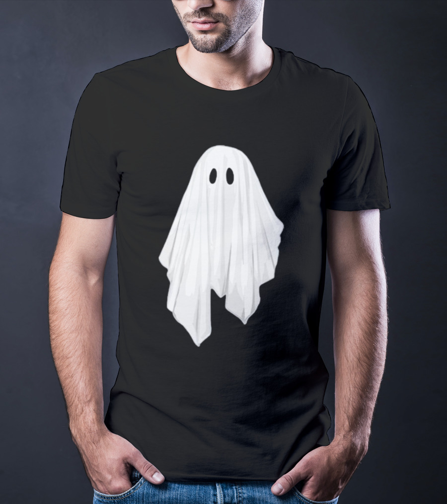 Adam Berry Glow-In-The-Dark Ghost White Sheet Specter T-Shirt
