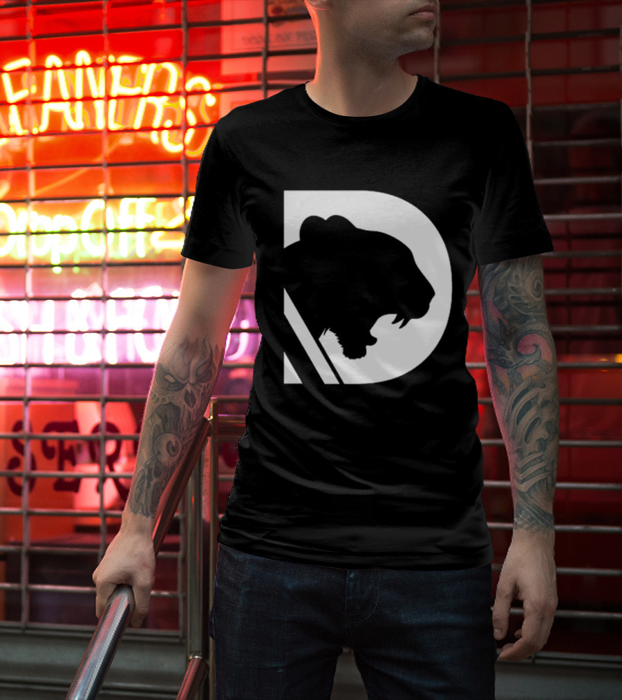 Florida Democrats Panther Logo With Letter D John Fetterman T-Shirt