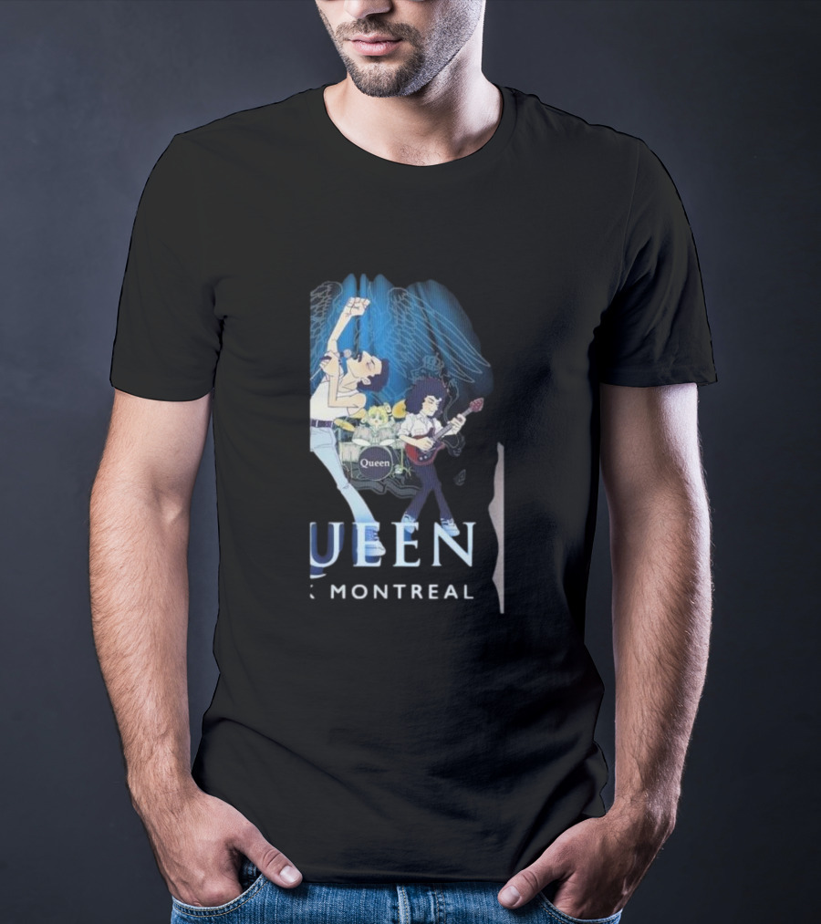 Queen Rock Montreal Animated Concert Scene T-Shirt