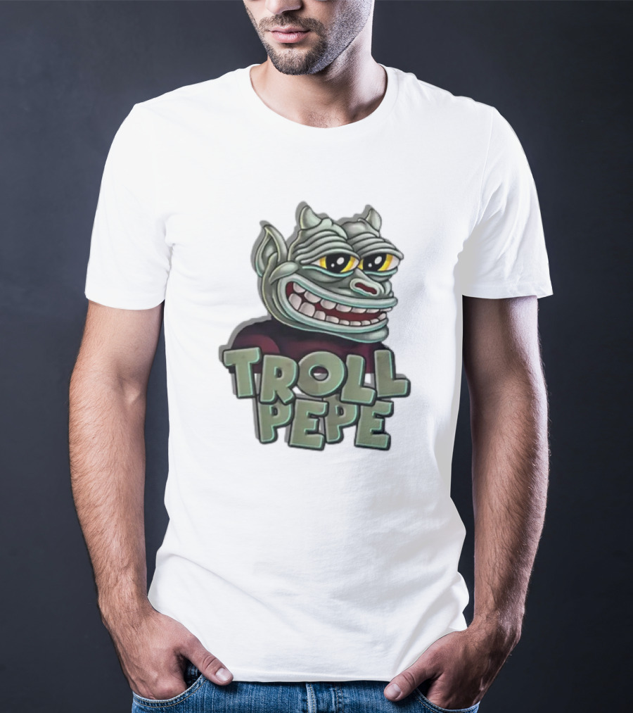 Harambe Troll Pepe Face Meme Humor T-Shirt