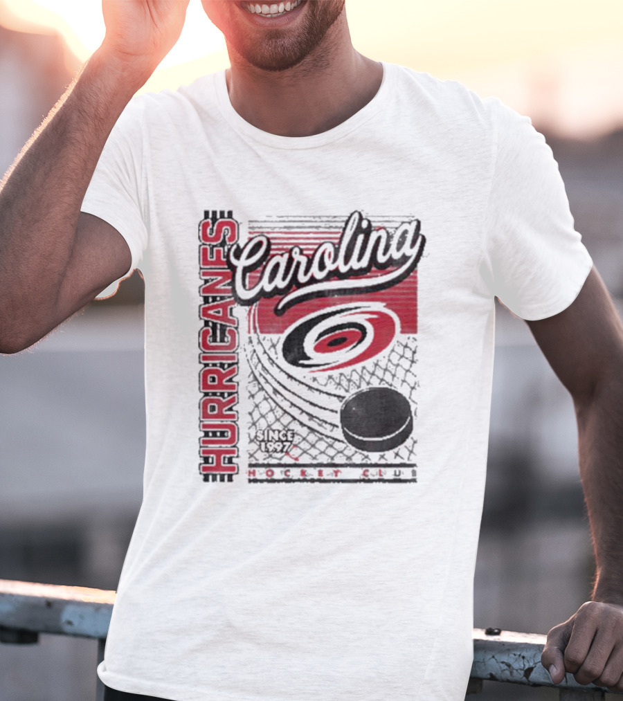 Hurricanes Carolina Hockey Club Since 1977 T-Shirt