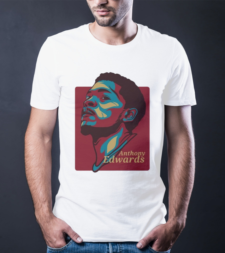 Anthony Edwards NBA Minnesota Timberwolves Basketball Player T-Shirt