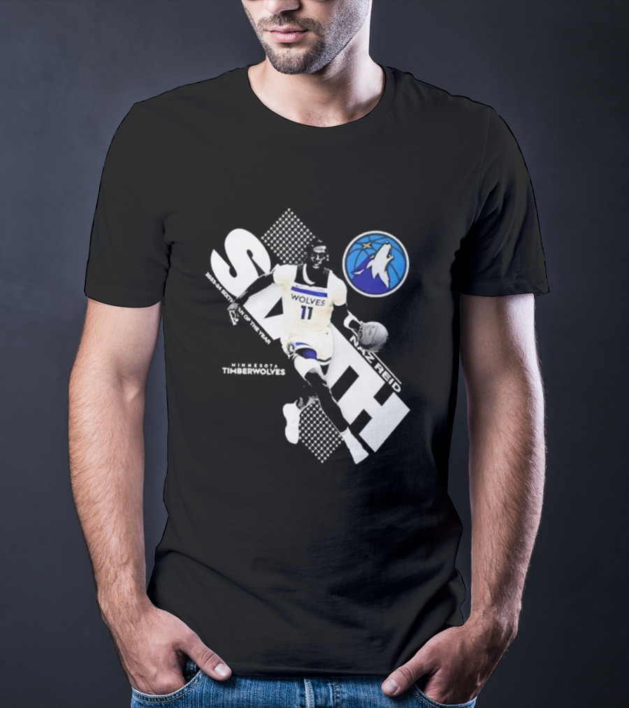 Naz Reid Sixth Man Minnesota Timberwolves Basketball Wolves T-Shirt