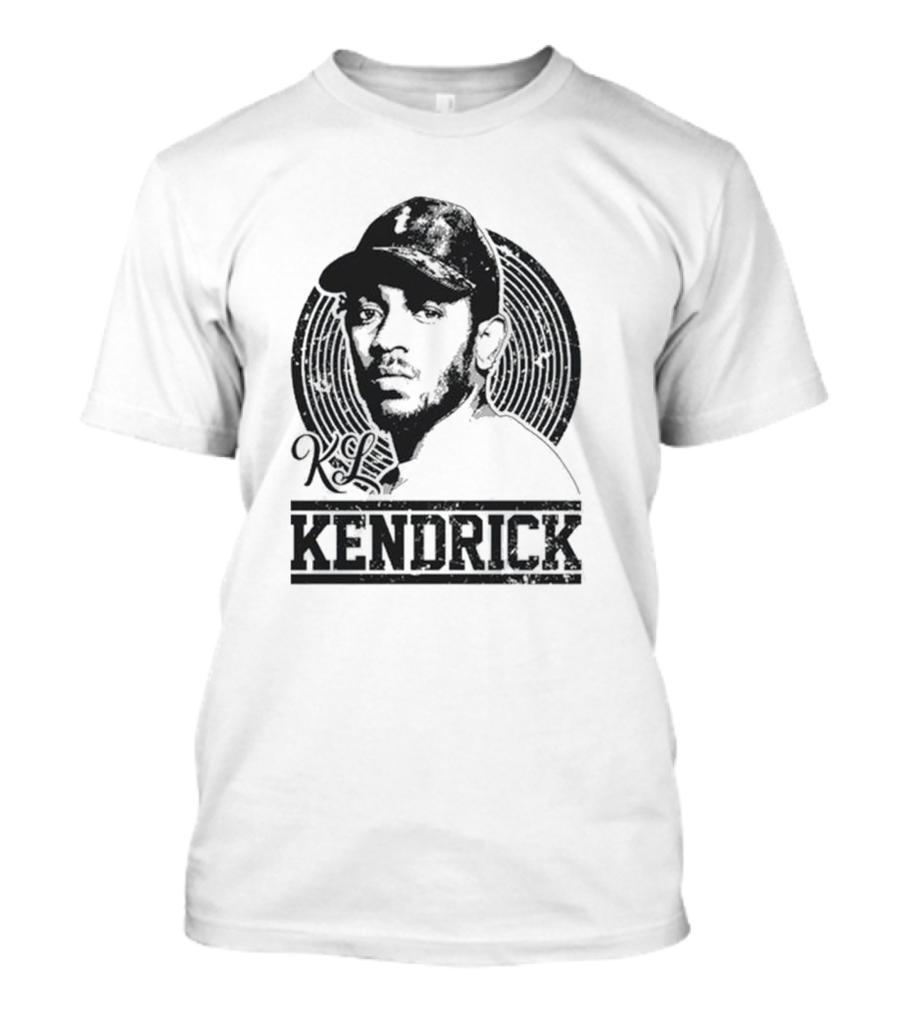 Kendrick Lamar Hip Hop Tribute K.L. Iconic Rapper T-Shirt