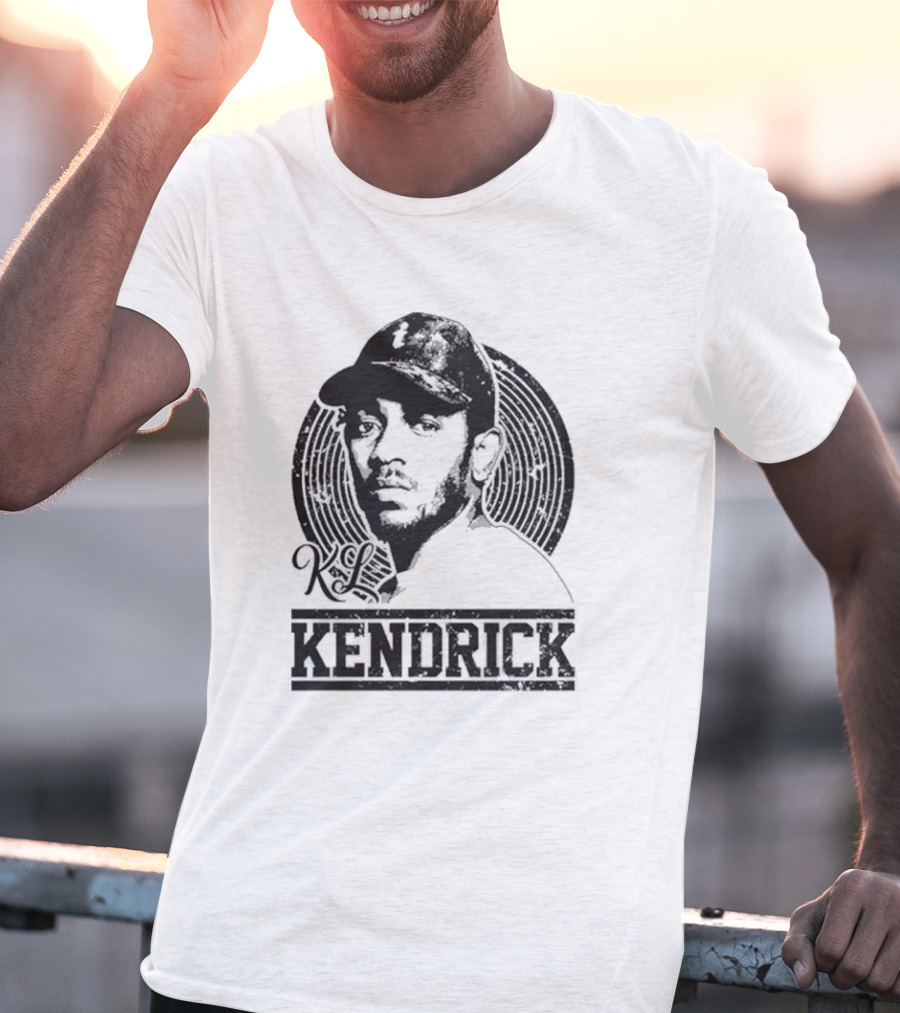Kendrick Lamar Hip Hop Tribute K.L. Iconic Rapper T-Shirt