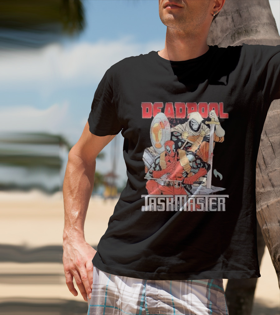Deadpool Taskmaster Marvel Studio No More Jokes T-Shirt