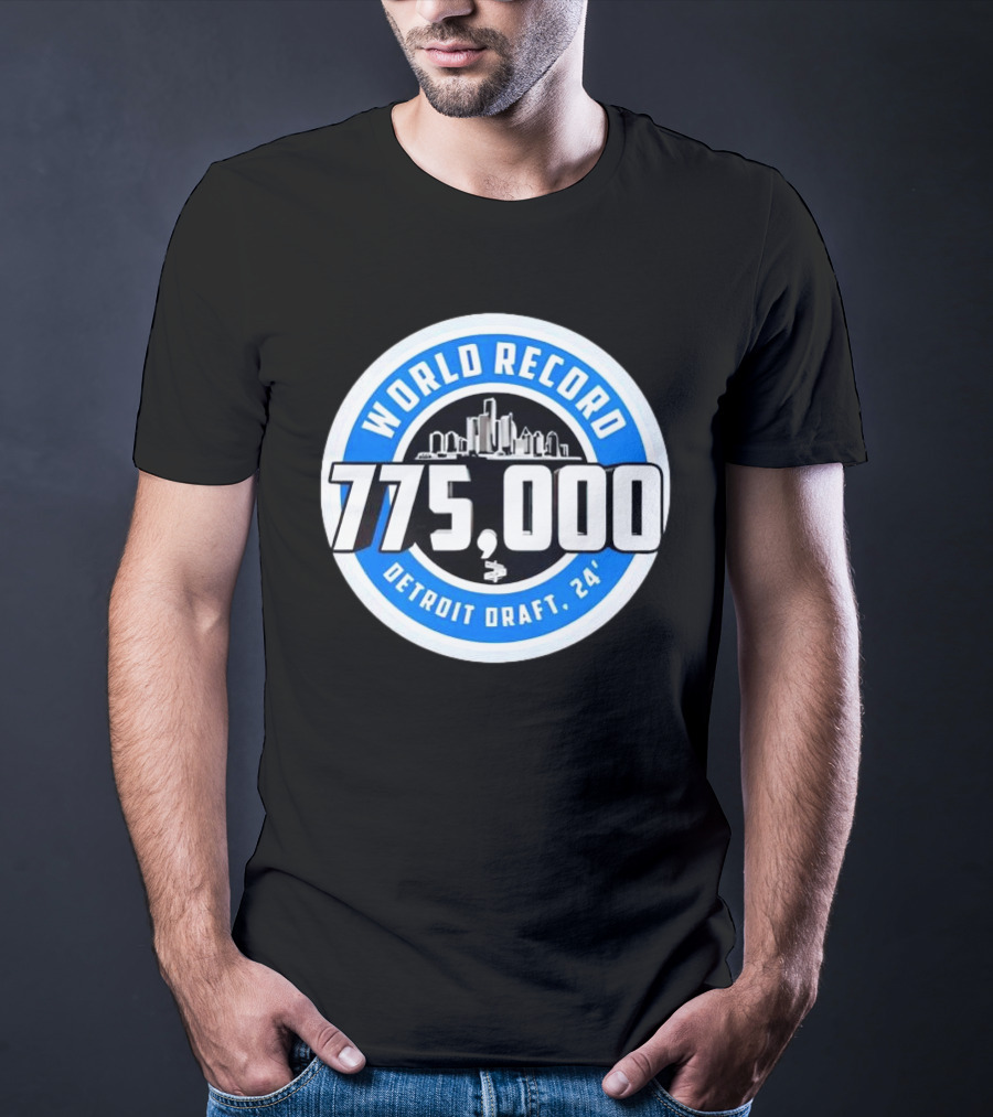 World Record 775000 Detroit Draft 24' T-Shirt