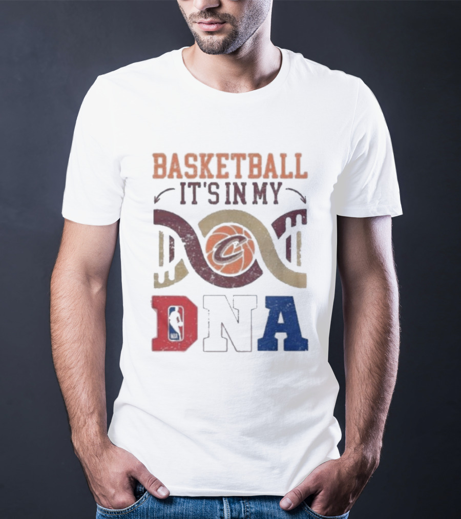 Cleveland Cavaliers Basketball It’s In My DNA NBA T-Shirt