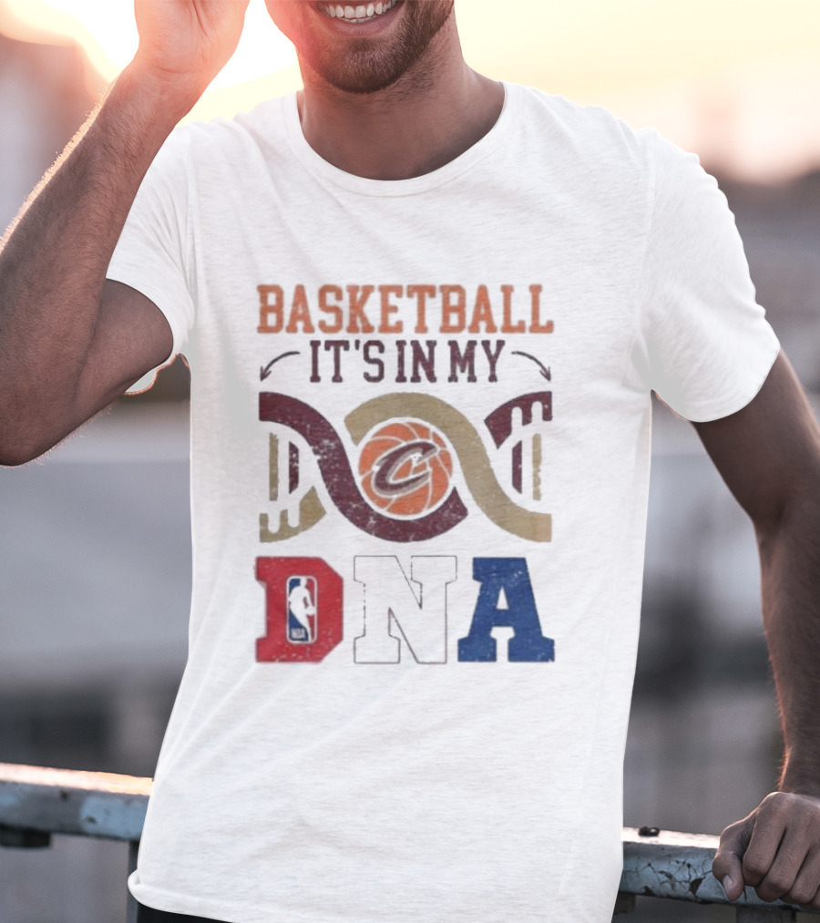 Cleveland Cavaliers Basketball It’s In My DNA NBA T-Shirt