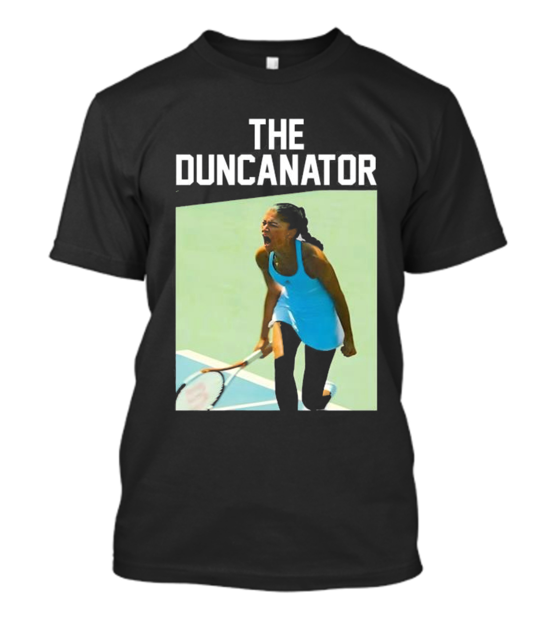 The Duncanator Challengers Zendaya Tashi Duncan Tennis Court Victory T-Shirt