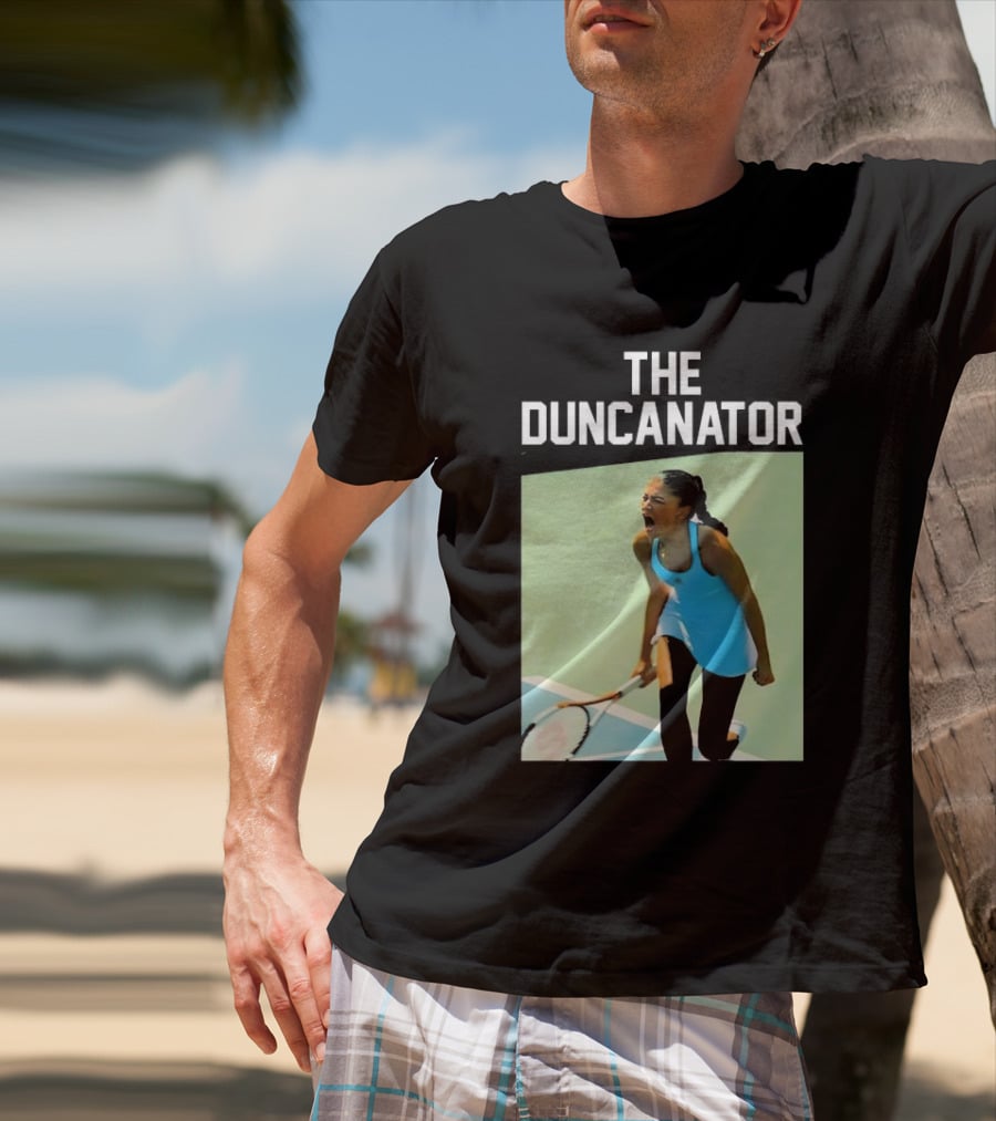 The Duncanator Challengers Zendaya Tashi Duncan Tennis Court Victory T-Shirt