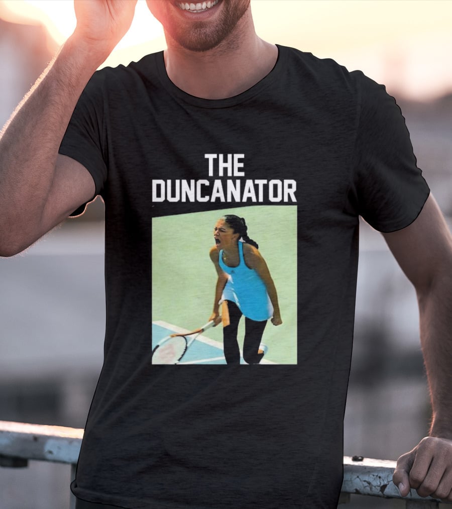 The Duncanator Challengers Zendaya Tashi Duncan Tennis Court Victory T-Shirt