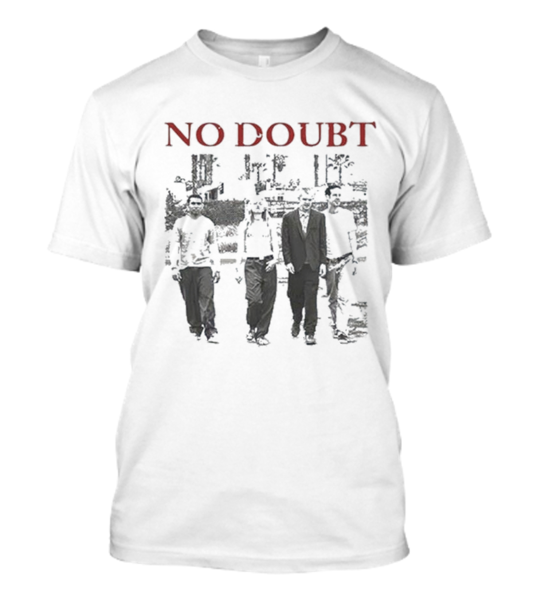 No Doubt Group Photo Band Members T-Shirt