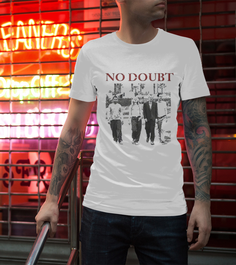 No Doubt Group Photo Band Members T-Shirt