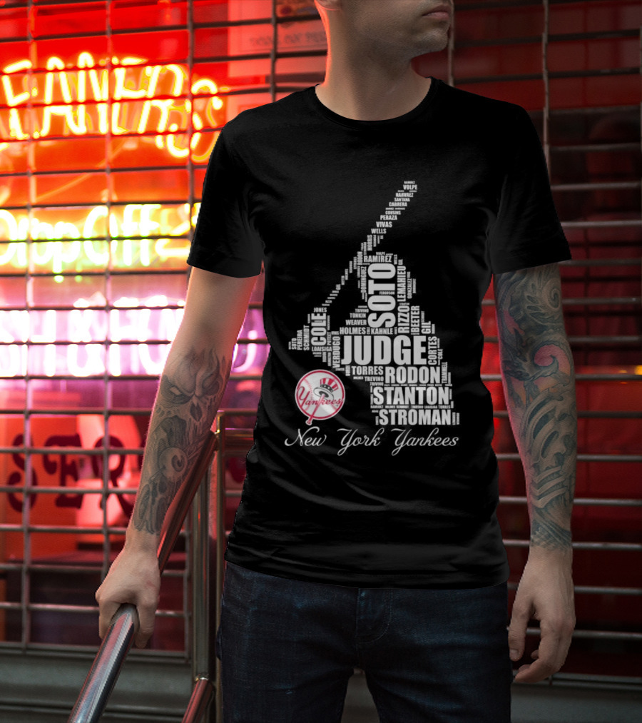 New York Yankees Soto Judge Rizzo Rodon T-Shirt
