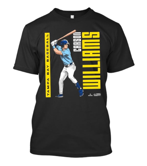 Carson Williams Tampa Bay Baseball Player Clutch Hitters T-Shirt