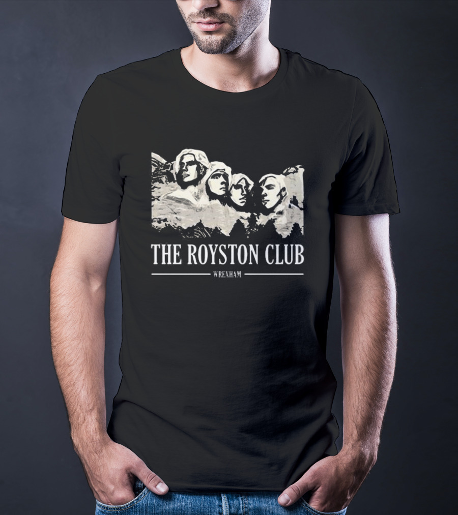 The Royston Club Wrexham Mount Rushmore T-Shirt