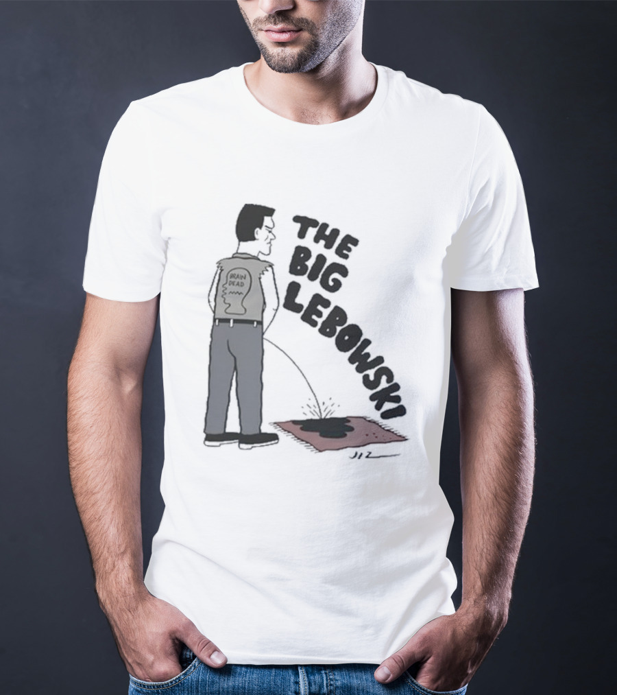 Brain Dead X The Big Lebowski Rug Scene Comic T-Shirt