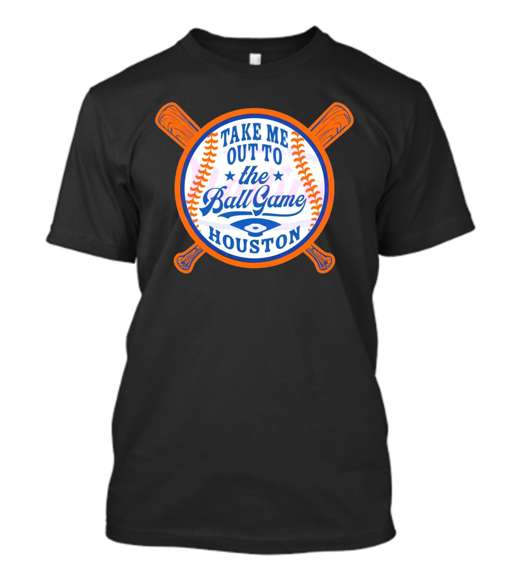 Take Me Out To The Ball Game Houston Astros T-Shirt