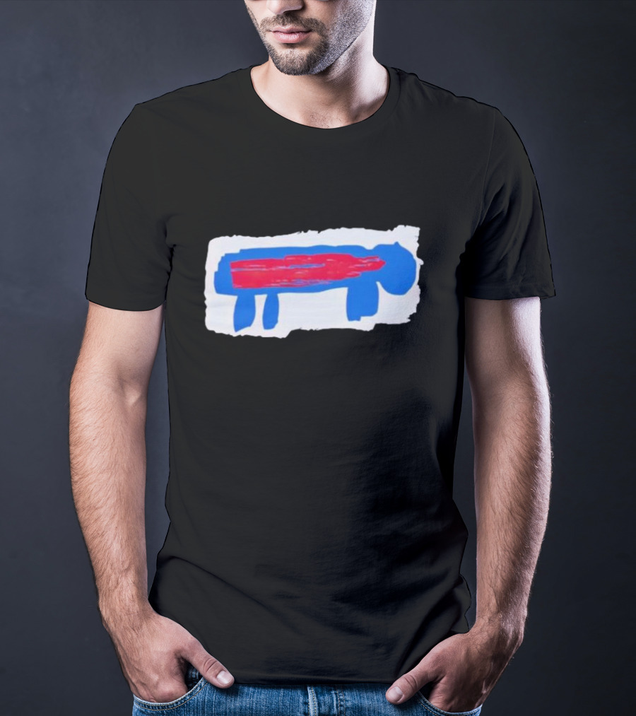 Buffalo Bills I Tried My Best Bold Abstract Buffalo T-Shirt