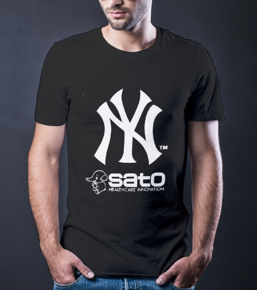 New York Yankees Sato Healthcare Innovation Collaboration T-Shirt