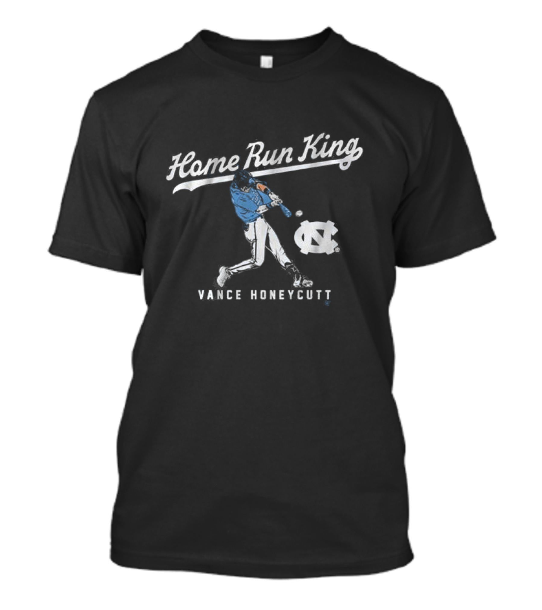 Home Run King Vance Honeycutt UNC T-Shirt
