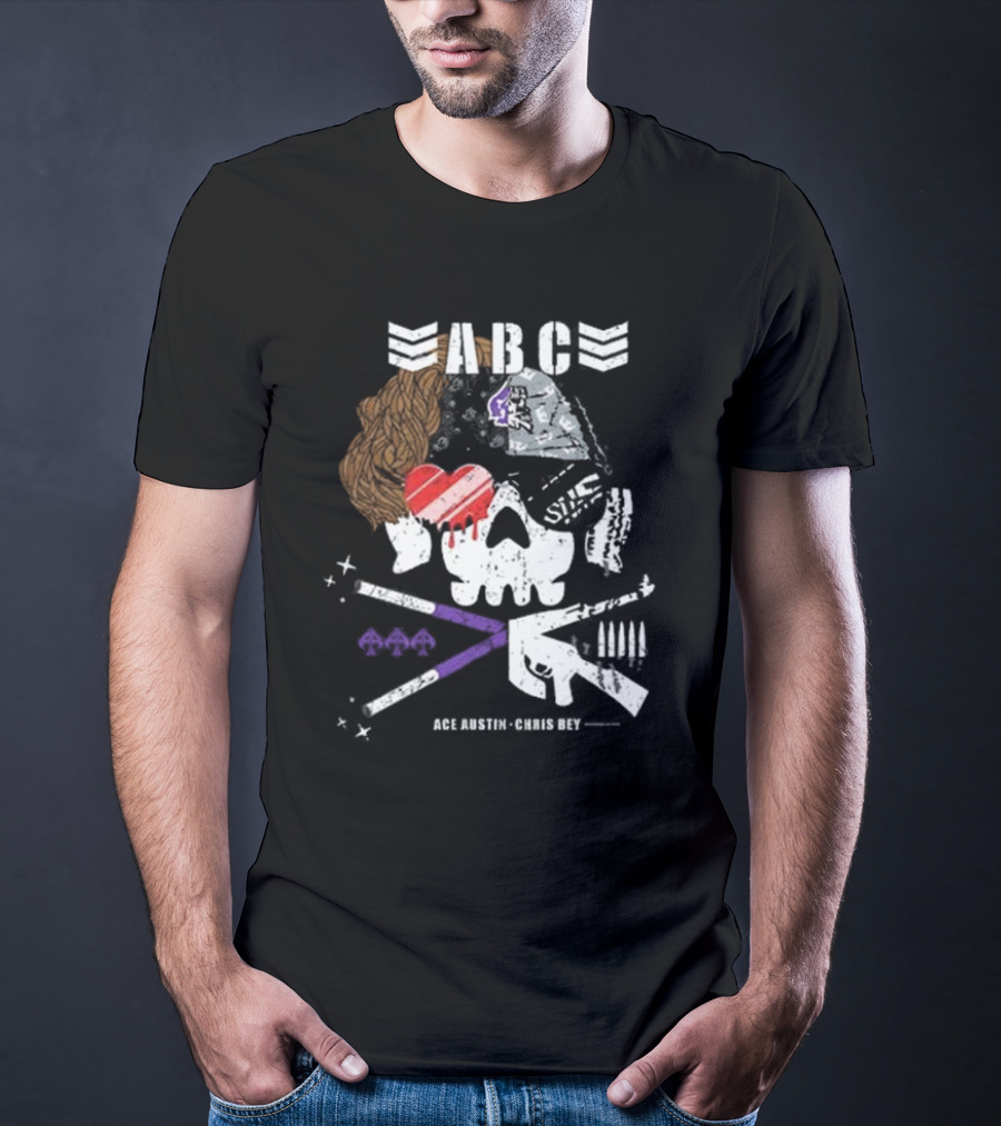 ABC Skull Ace Austin Chris Bey Logo Elements T-Shirt
