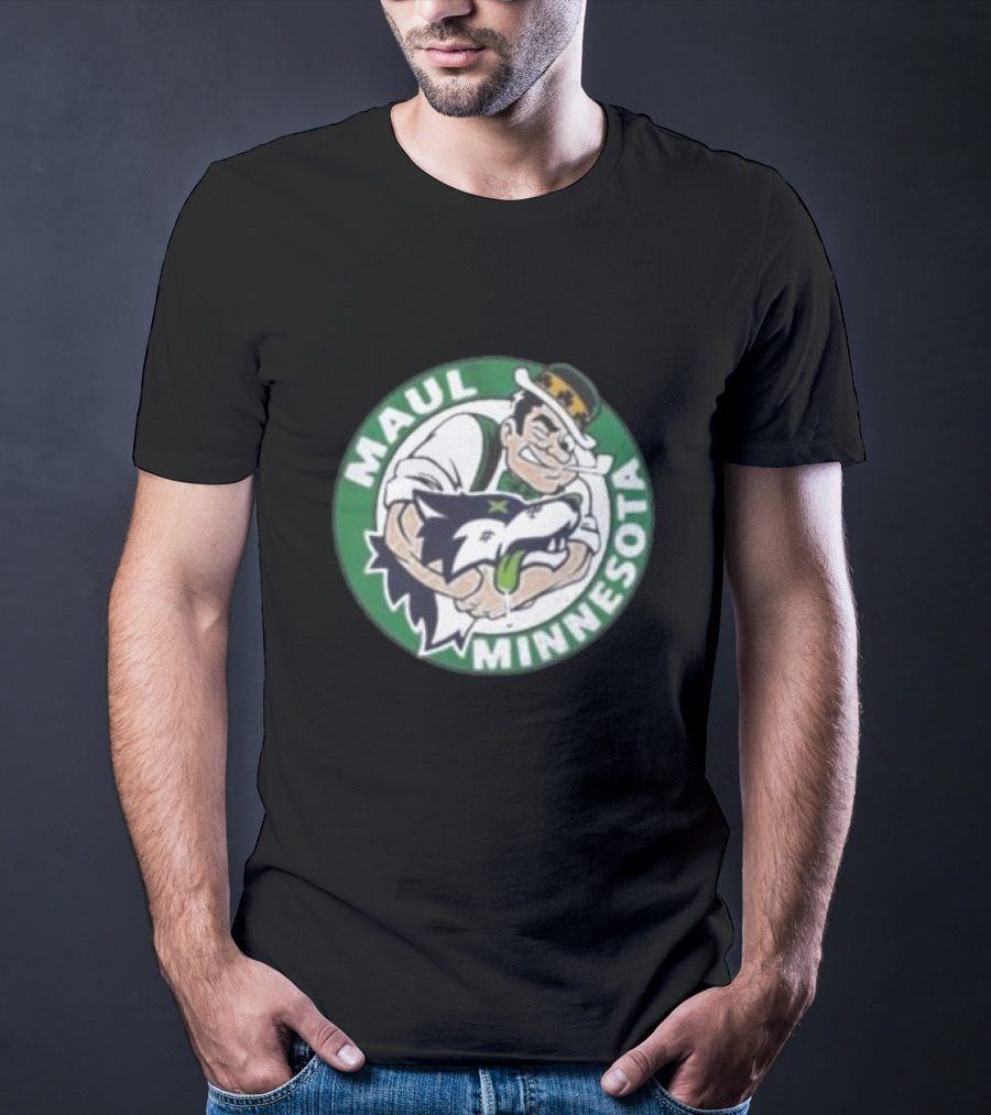 Boston Celtics Maul Minnesota Timberwolves T-Shirt