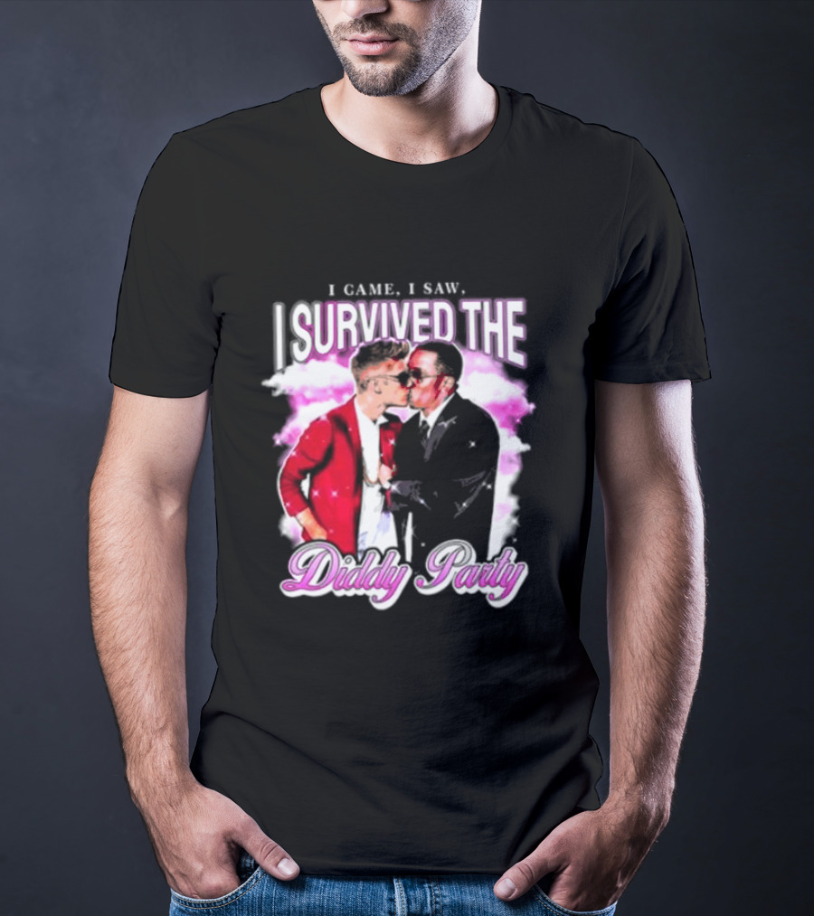 I Came I Saw I Survived The Diddy Party T-Shirt