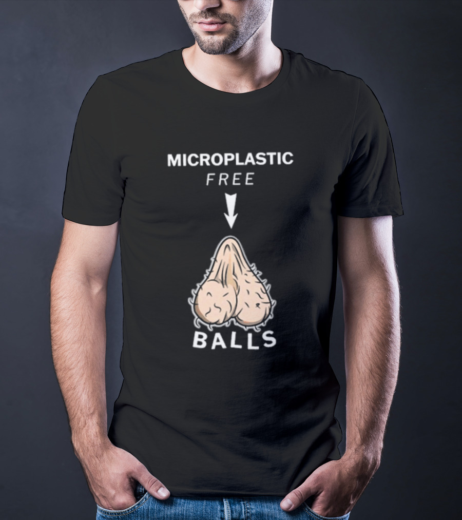 Luke Rudkowski Microplastic Free Balls T-Shirt