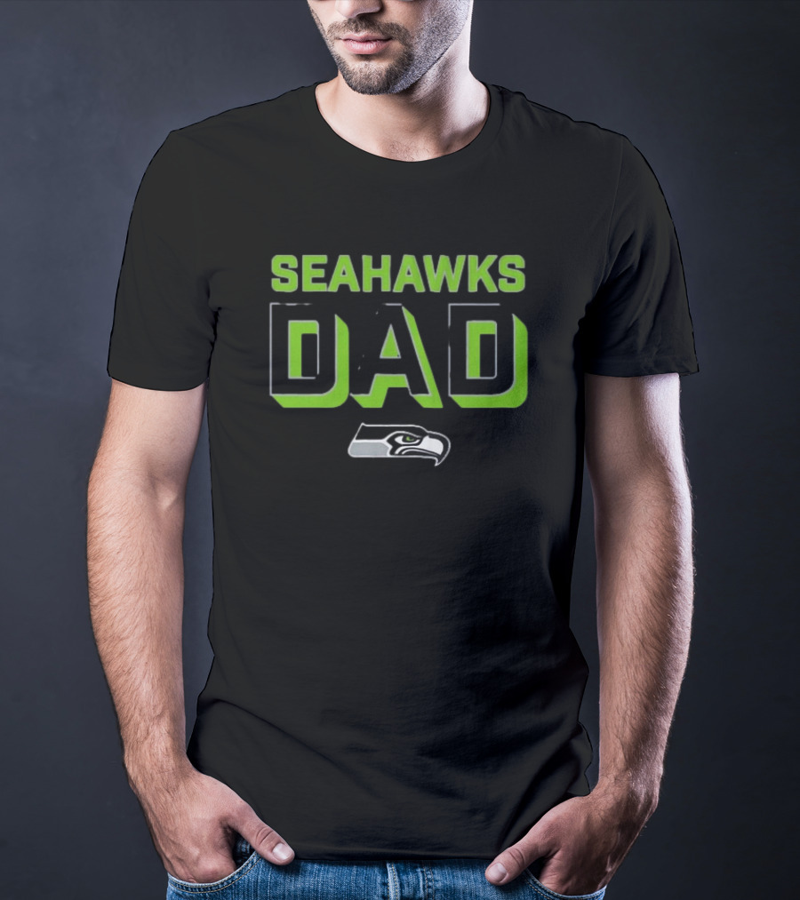 SEATTLE SEAHAWKS DAD T-Shirt