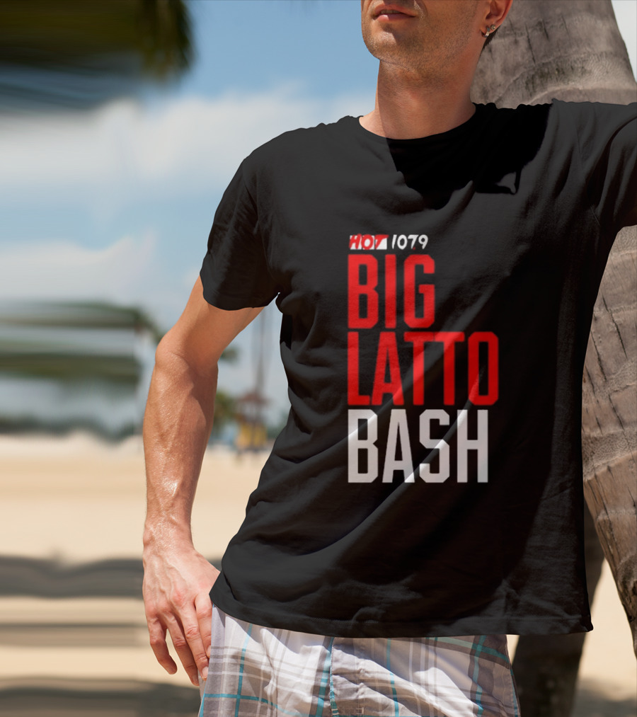 Hot 1079 Big Latto Bash Event Promotion T-Shirt