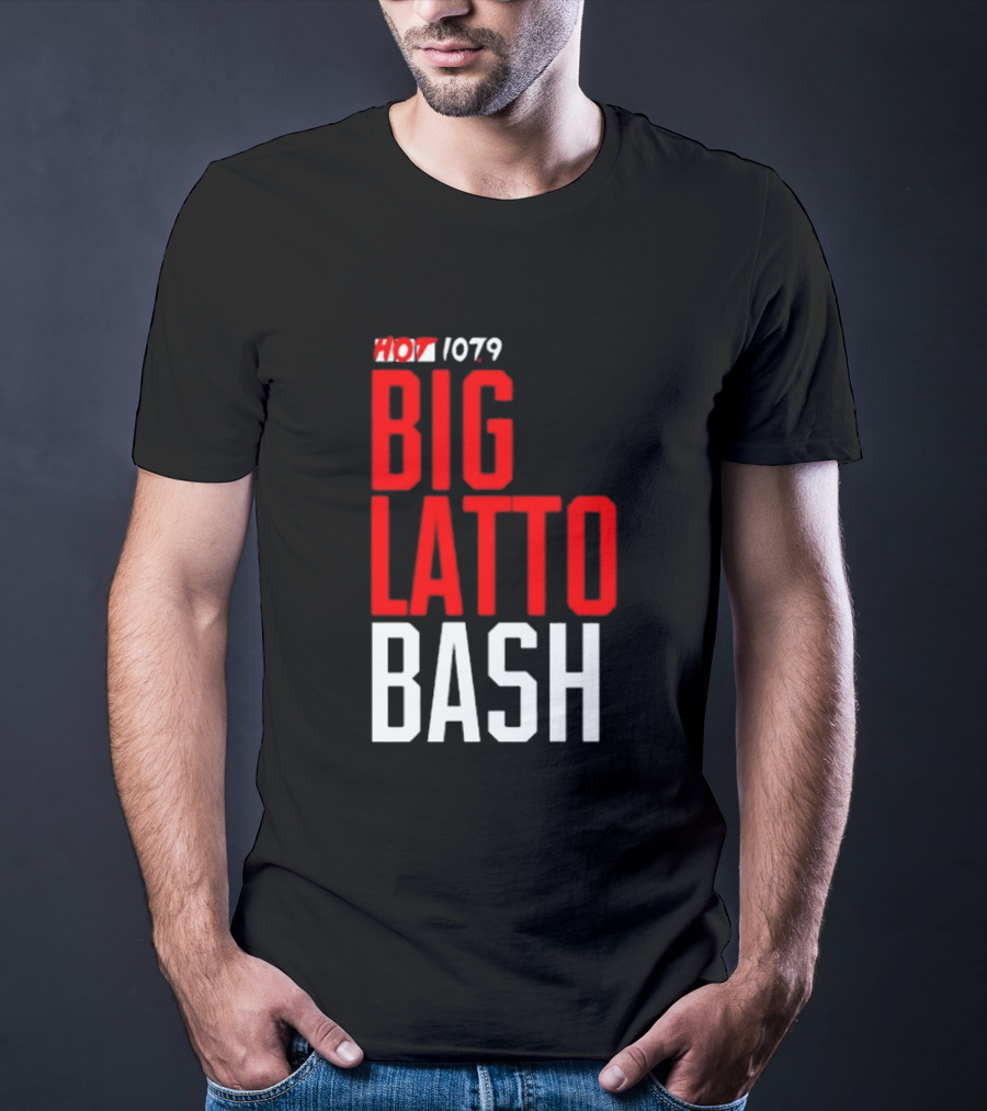 Hot 1079 Big Latto Bash Event Promotion T-Shirt