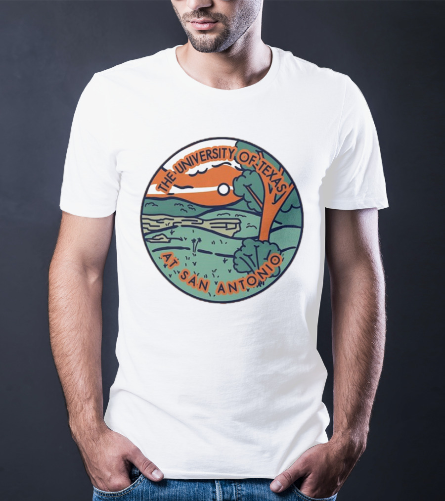 Orange UTSA Roadrunners Scenic The University Of Texas At San Antonio Comfort Colors T-Shirt